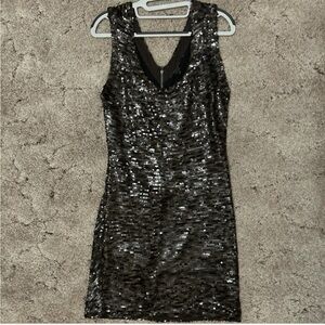 Guess Tigers Eye Sequin Dress
